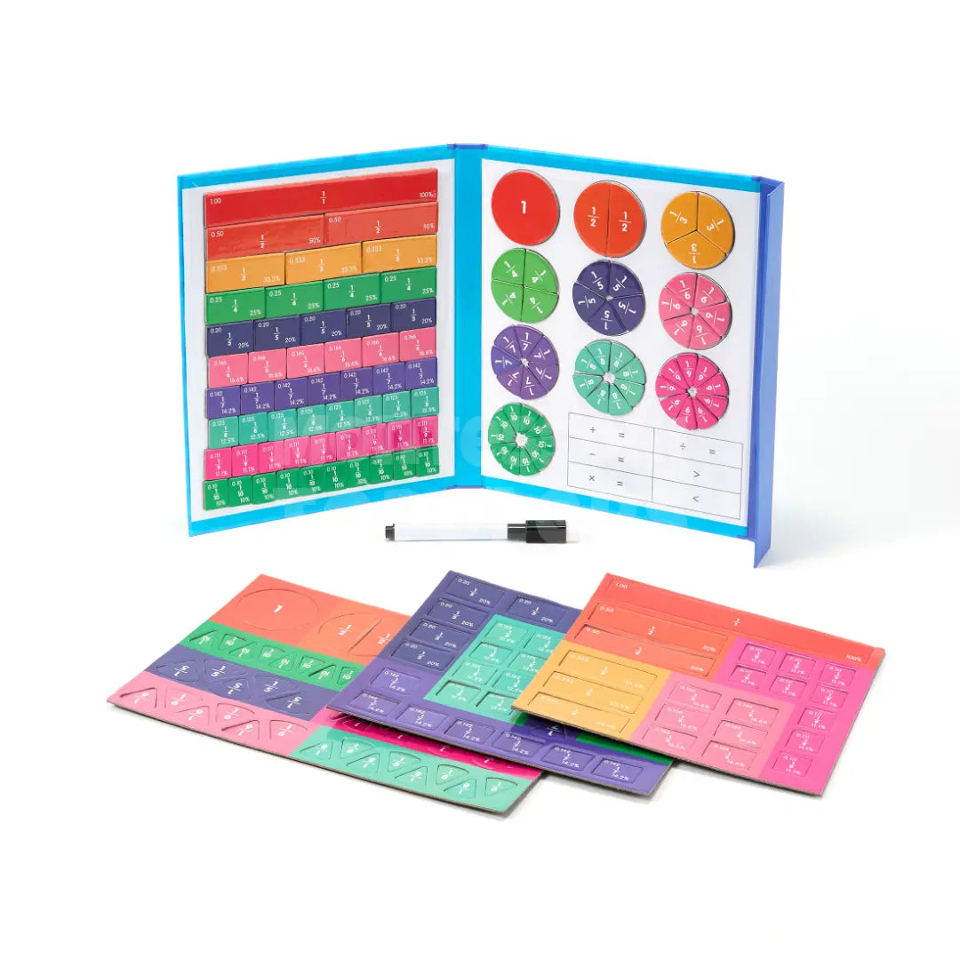 Toddlers Magnetic Fractions - Jouet d'apprentissage des mathématiques
