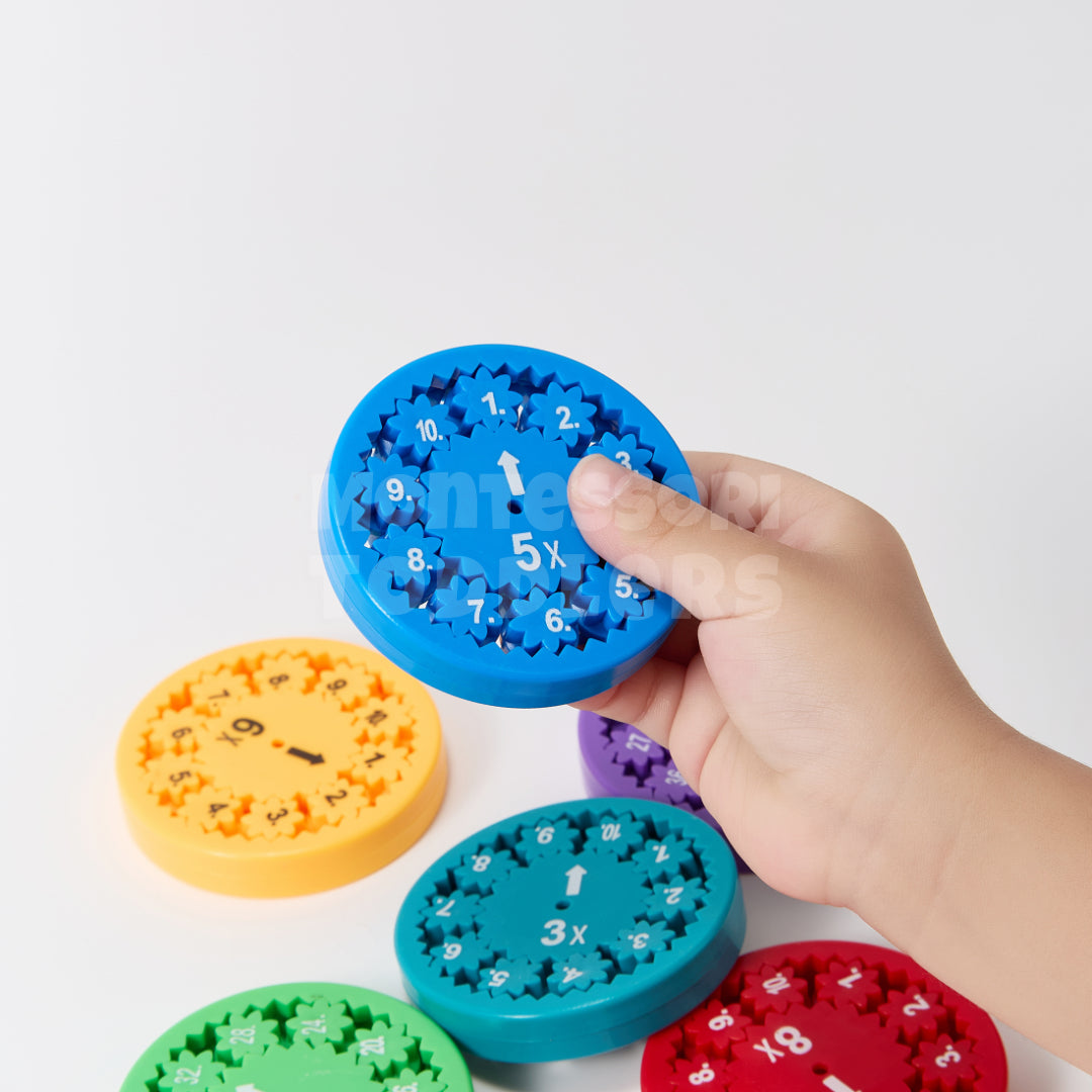 Toddlers Math Fact Fidget Spinners