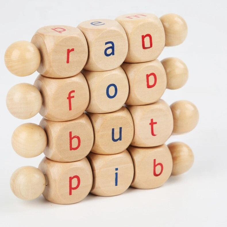 Toddlers Reading Block Game
