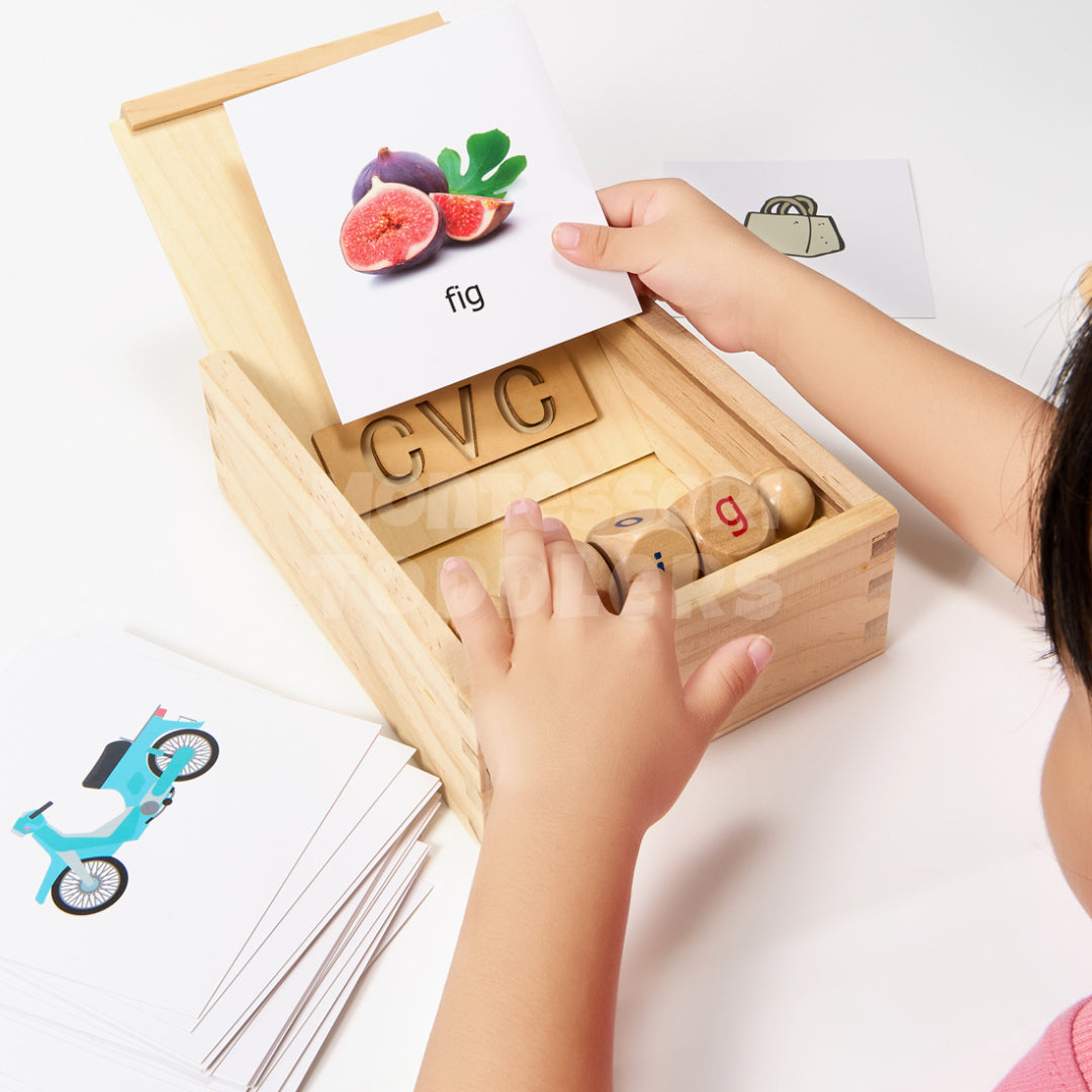 Toddlers Reading Block Game