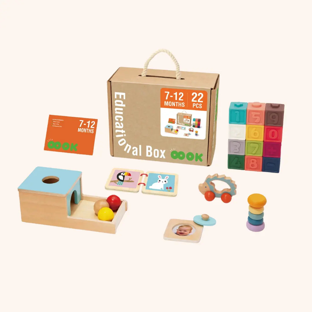 Montessori Toddlers Play Kit 7–12 måneder