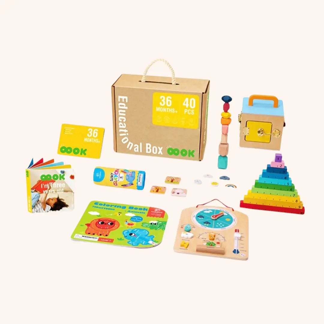 Montessori Toddlers Play Kit 36+ måneder