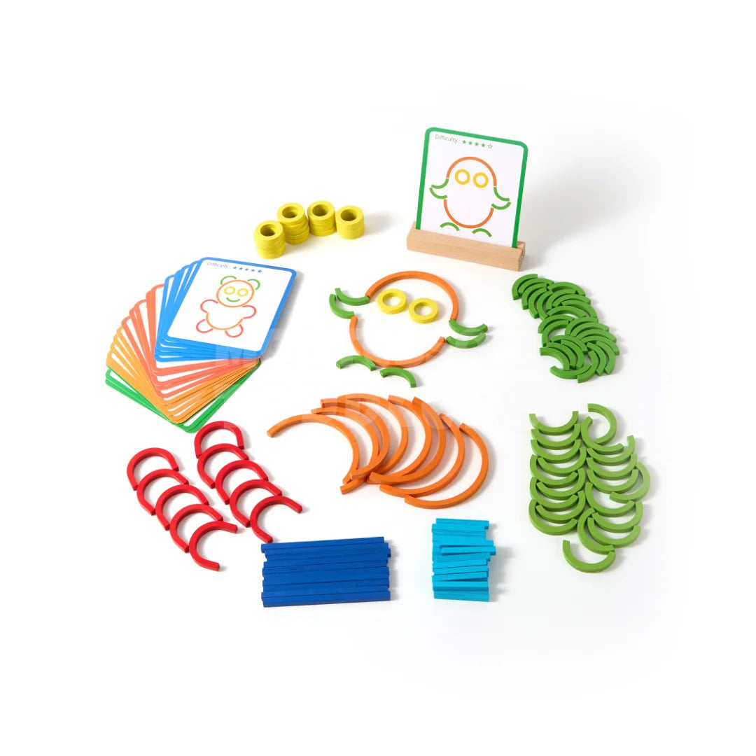 Toddlers Stick & Rings Puzzle