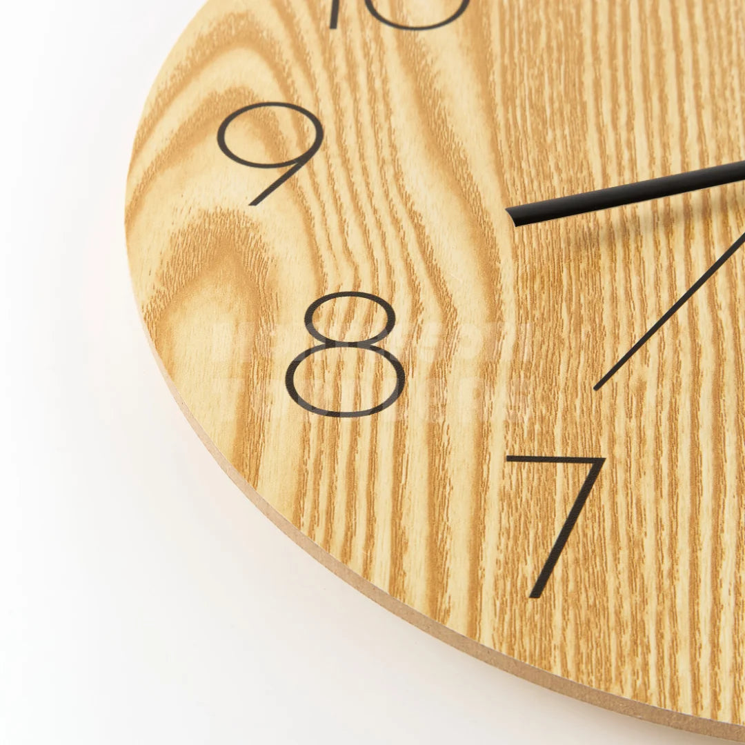 Toddlers Wooden Clock - L'horloge en bois pour la chambre des enfants