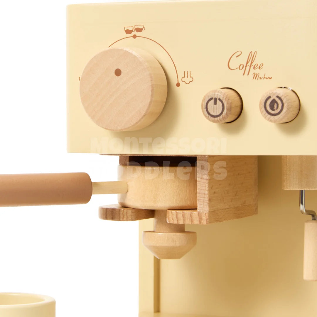 Toddlers Wooden Coffee Machine