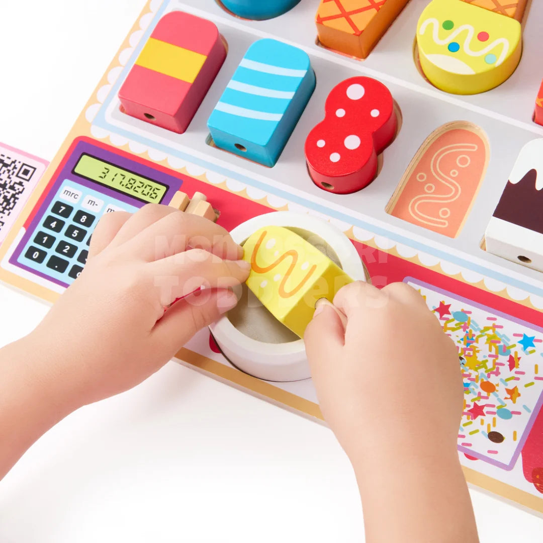 Toddlers Wooden Ice Cream Shop