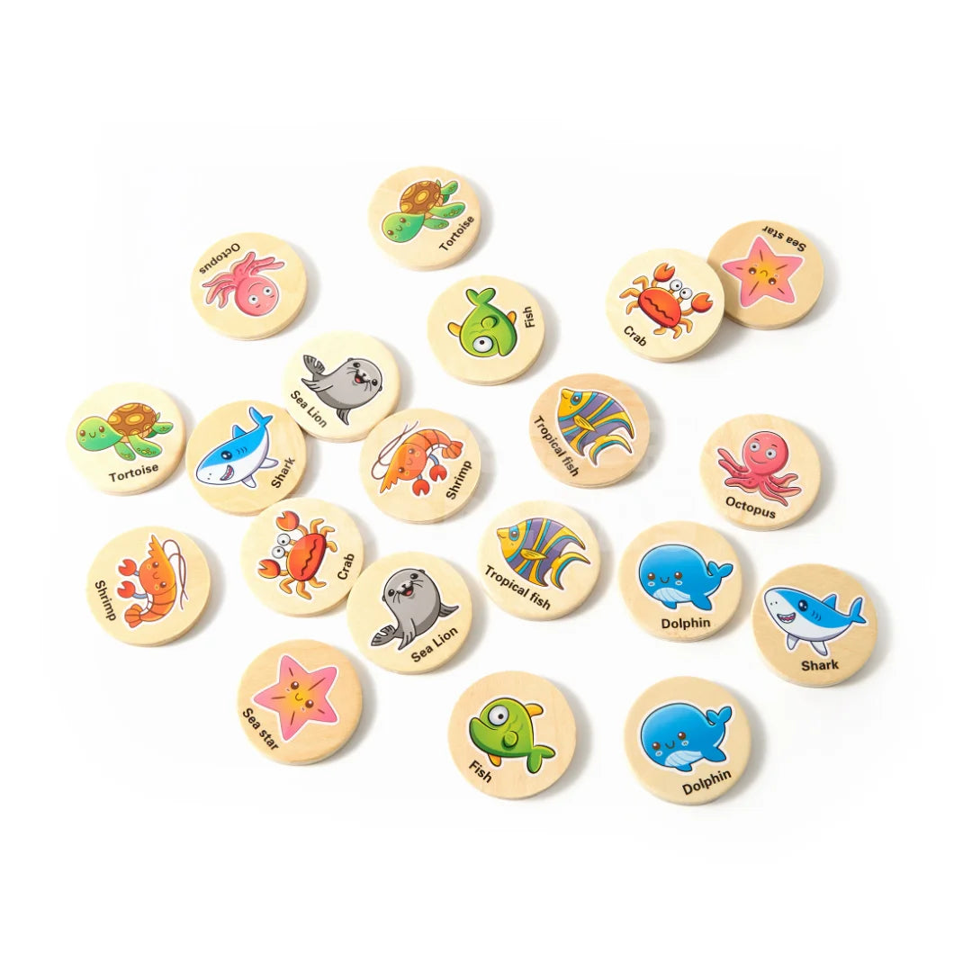 Toddlers Wooden Memory Chess