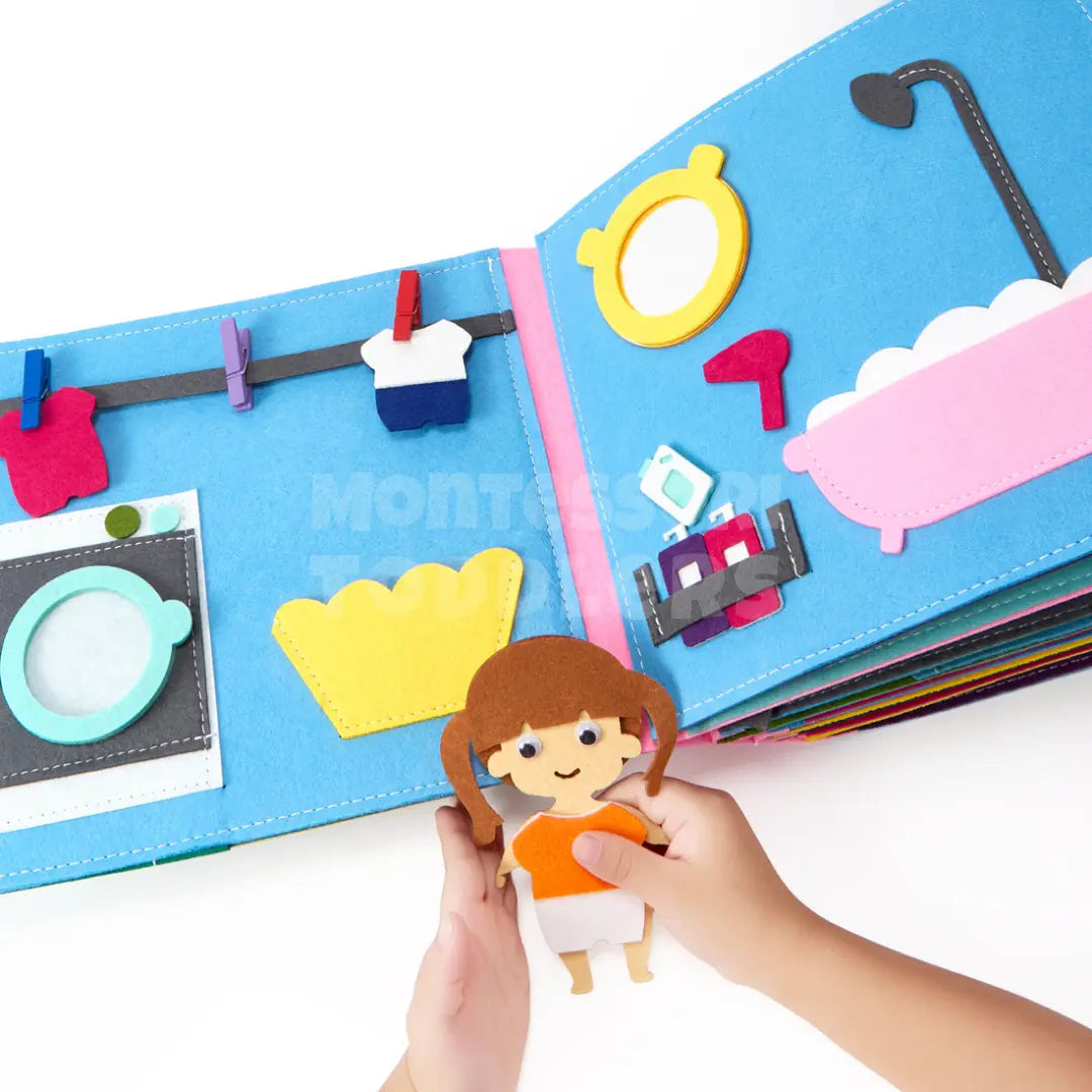Toddlers Felt Board Book