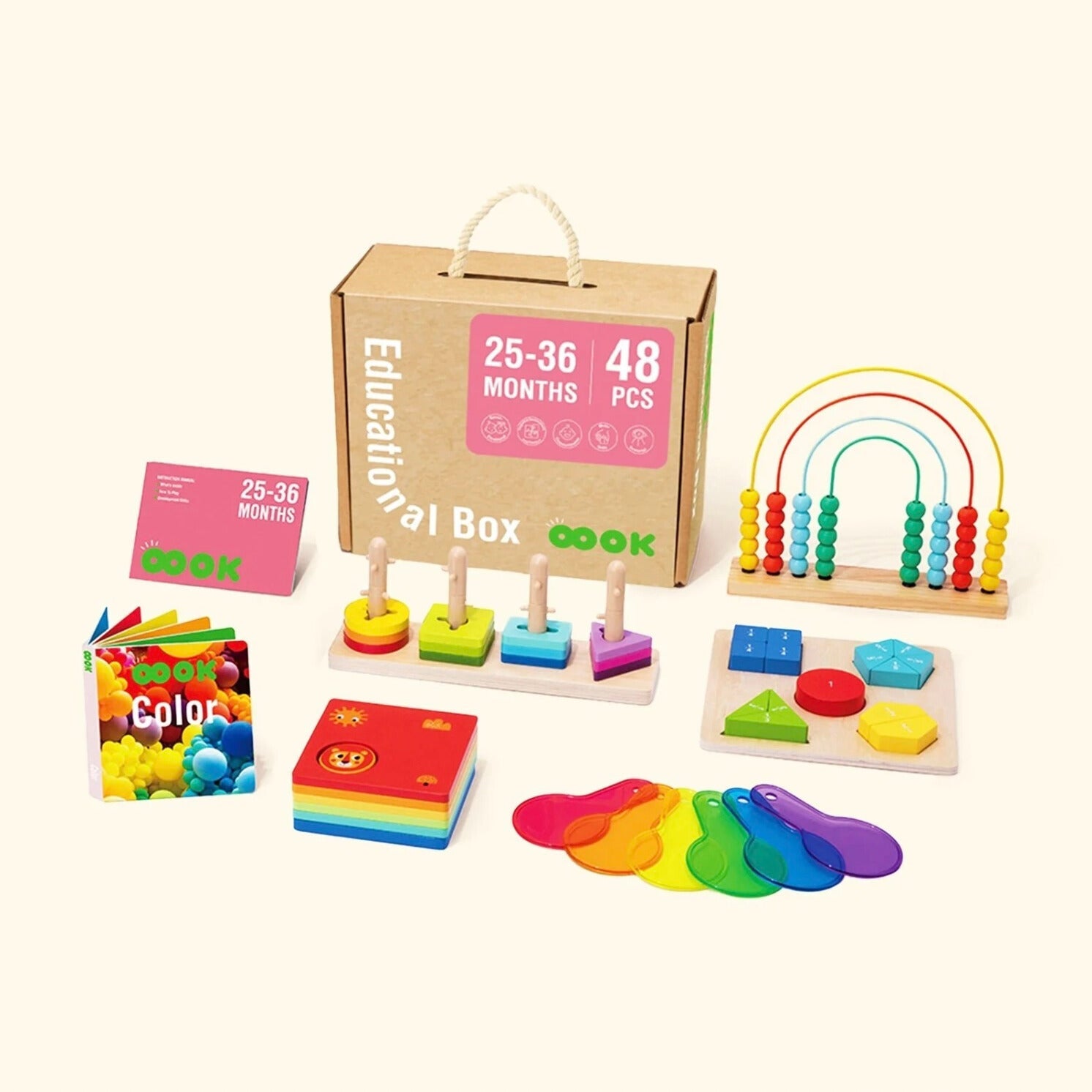 Montessori Toddlers Play Kit 25–36 måneder