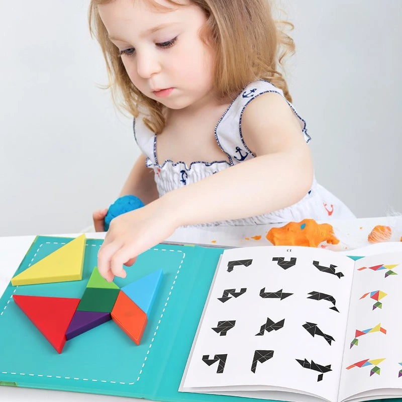 Toddlers Geometric Puzzle Book
