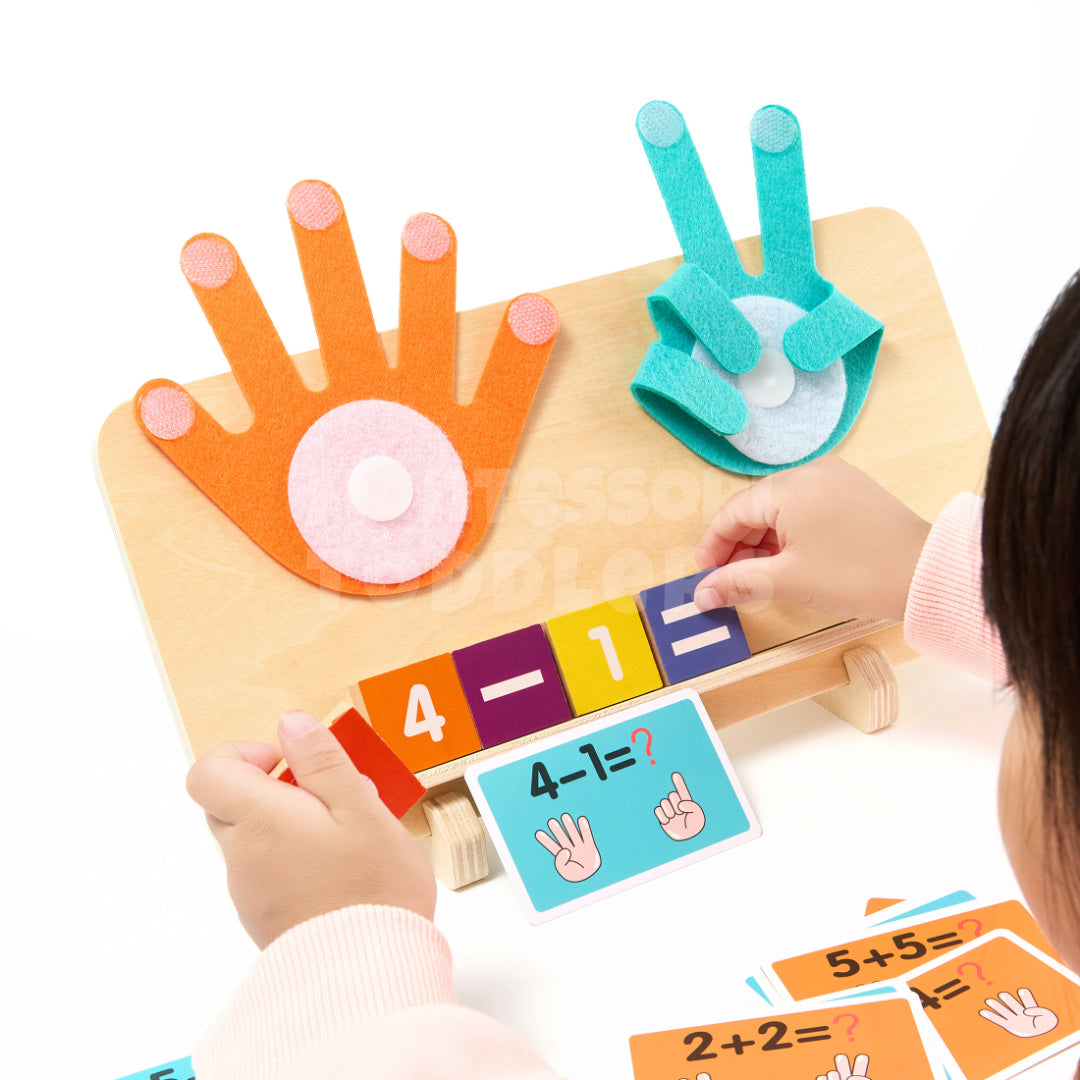 Toddlers Finger Counting Game