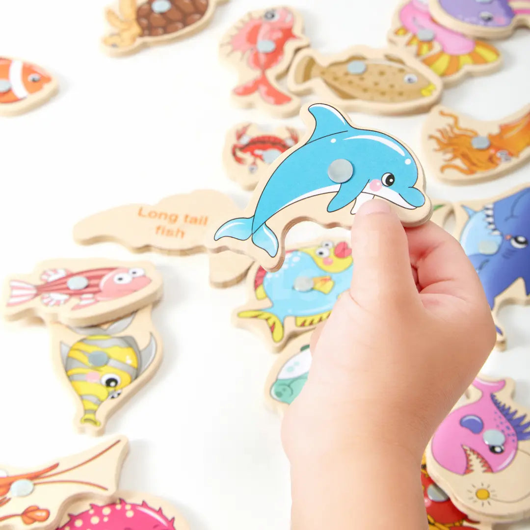 Toddlers Fishing Toy - Discovering and enjoying every catch!