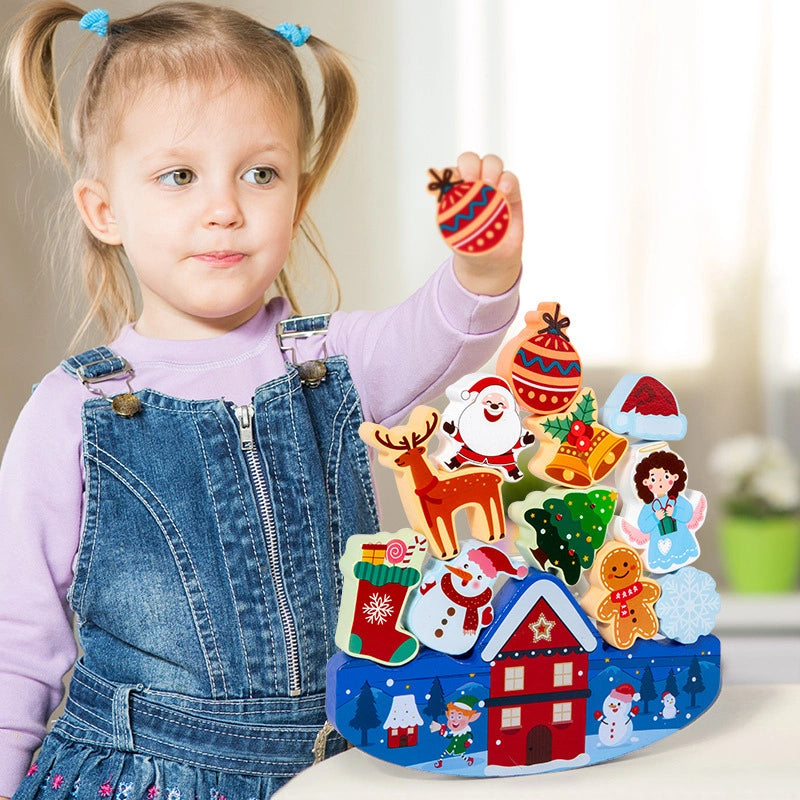 Toddlers Christmas Stacking Game