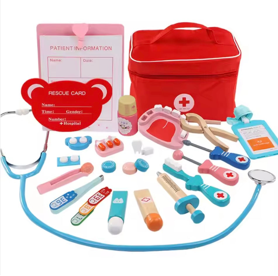 Toddlers Wooden Doctor Set