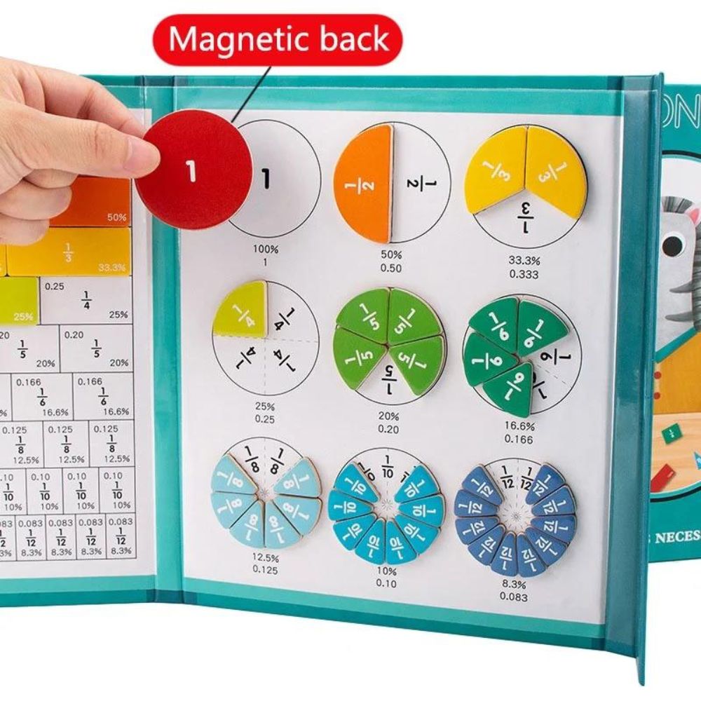 Toddlers Magnetic Fractions - Lekende læring