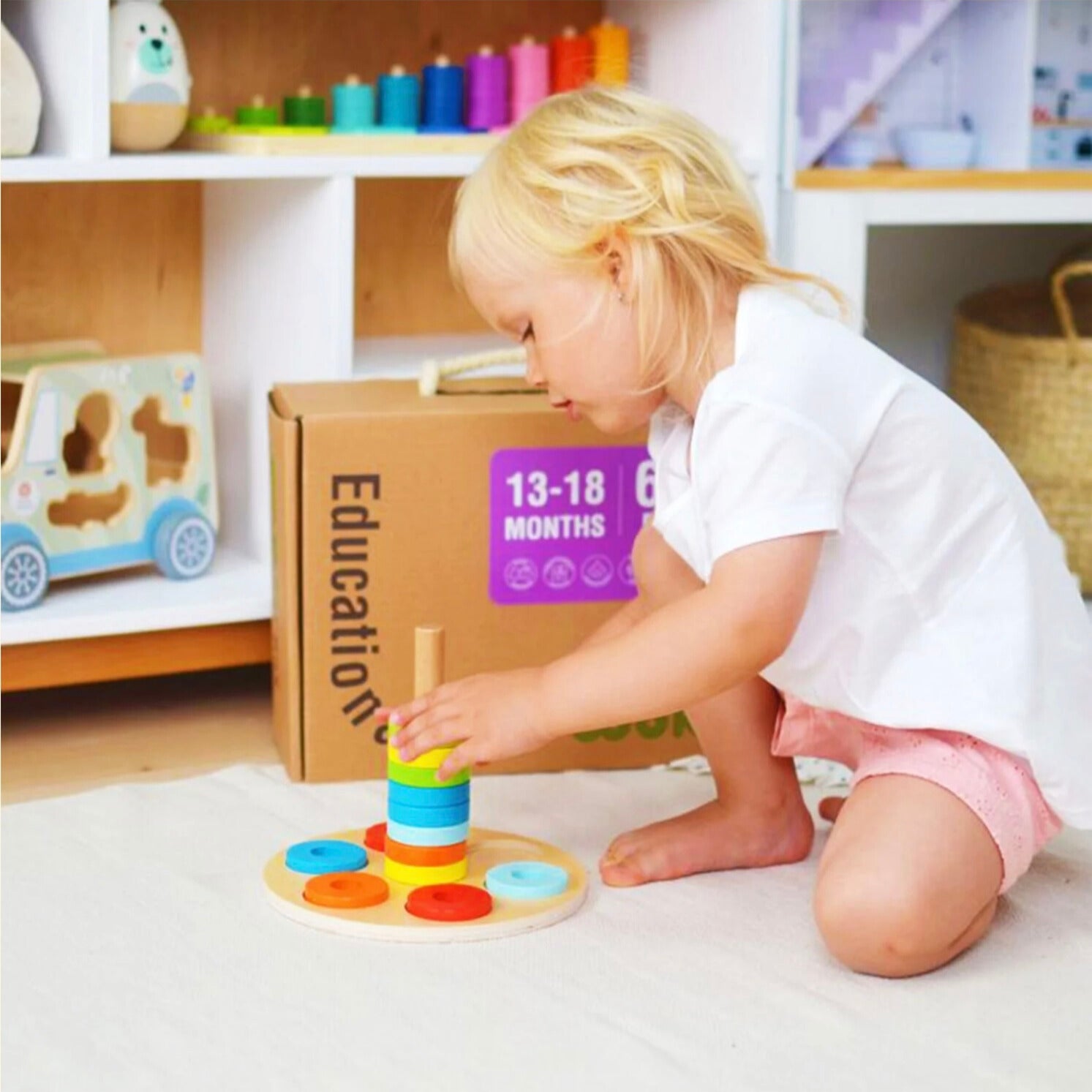 Montessori Toddlers Play Kit 13–18 måneder