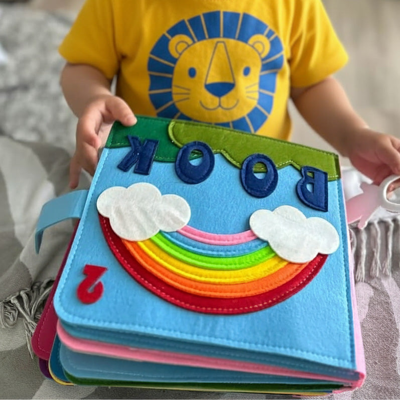 Toddlers Felt Board Book – Interaktiv aktivitetsbok