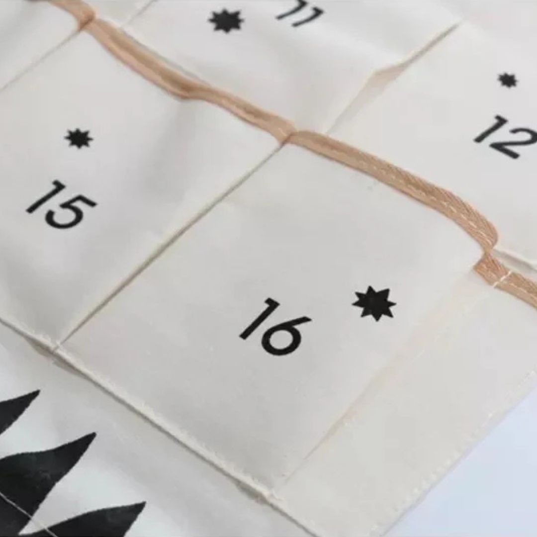 Toddlers Christmas Calendar - Veggmontert adventskalender 100 cm