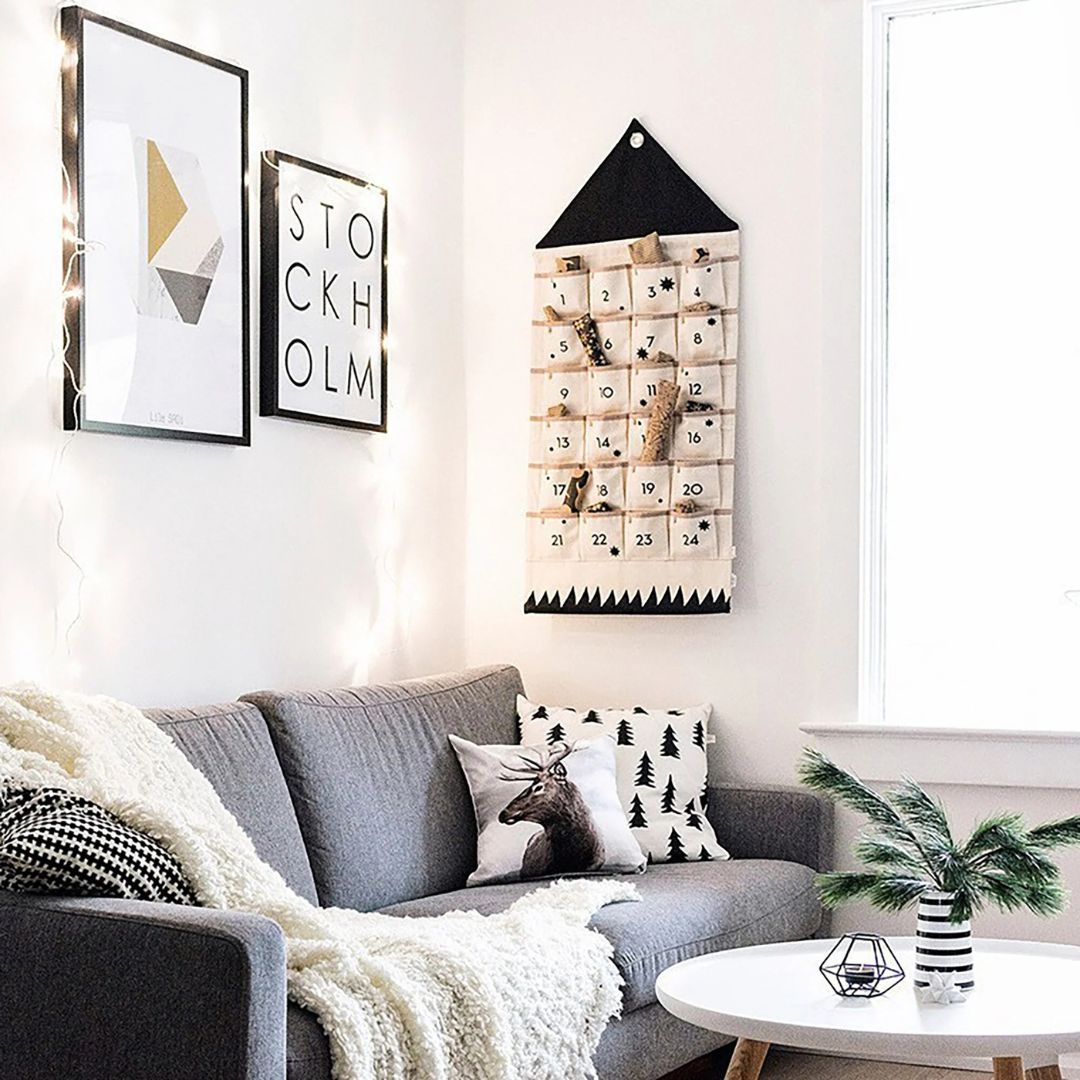 Toddlers Christmas Calendar - Veggmontert adventskalender 100 cm