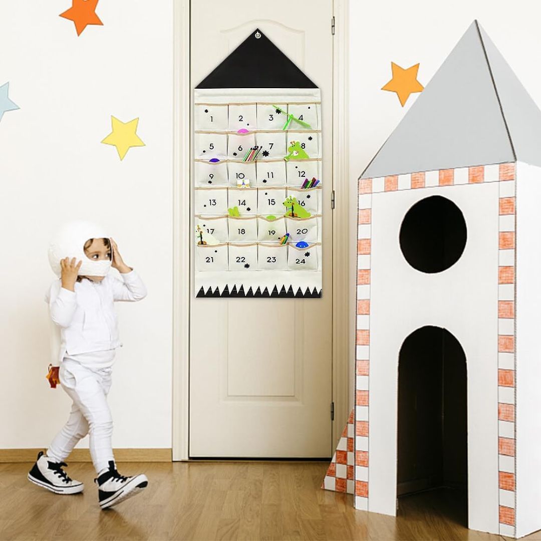 Toddlers Christmas Calendar - Veggmontert adventskalender 100 cm