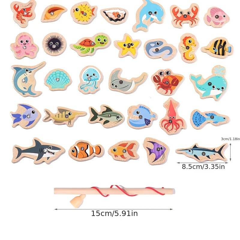 Toddlers Fishing Toy - Discovering and enjoying every catch!