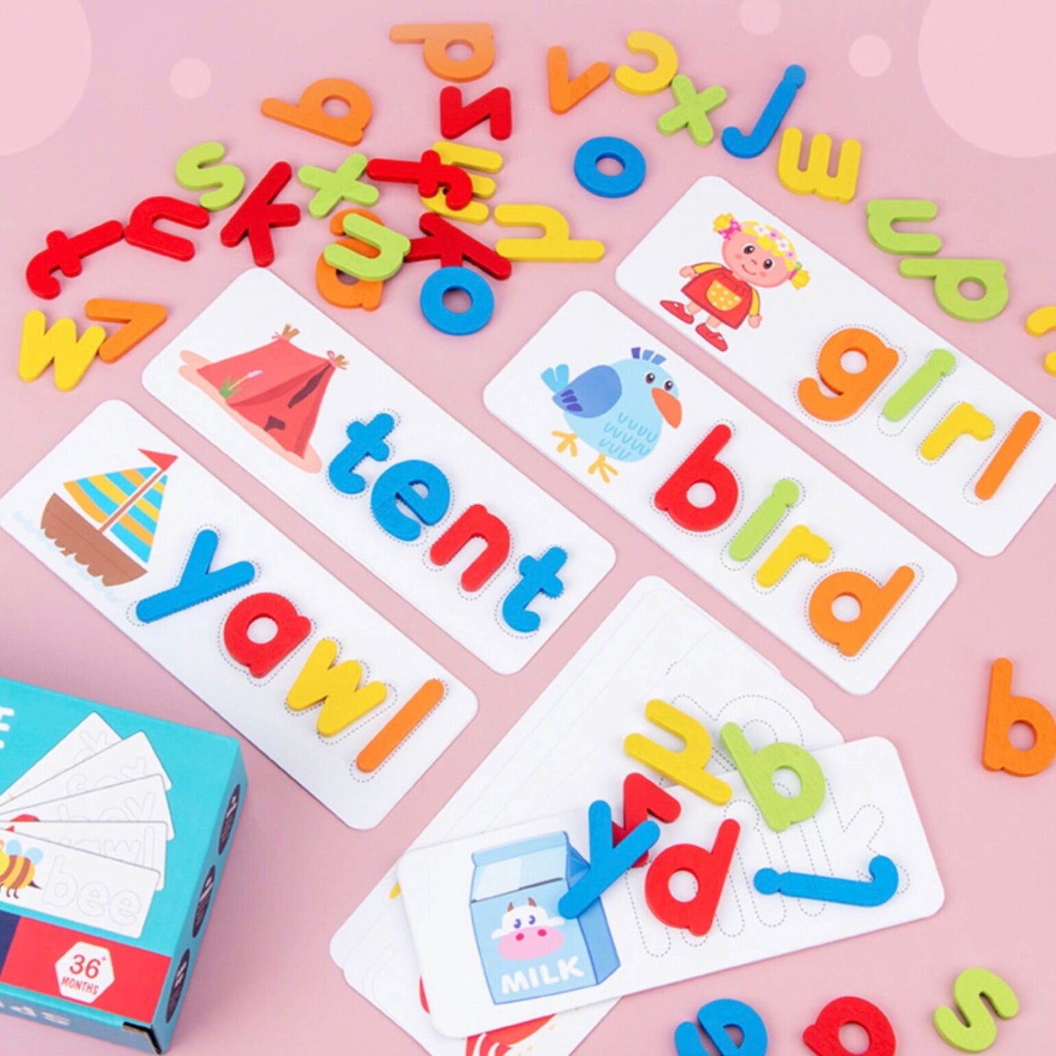 Toddlers Alphabet Puzzle - Staving begynner her!