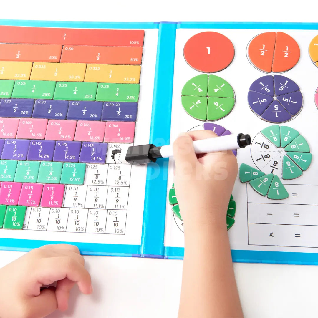 Toddlers Magnetic Fractions  - Jouet d'apprentissage des mathématiques