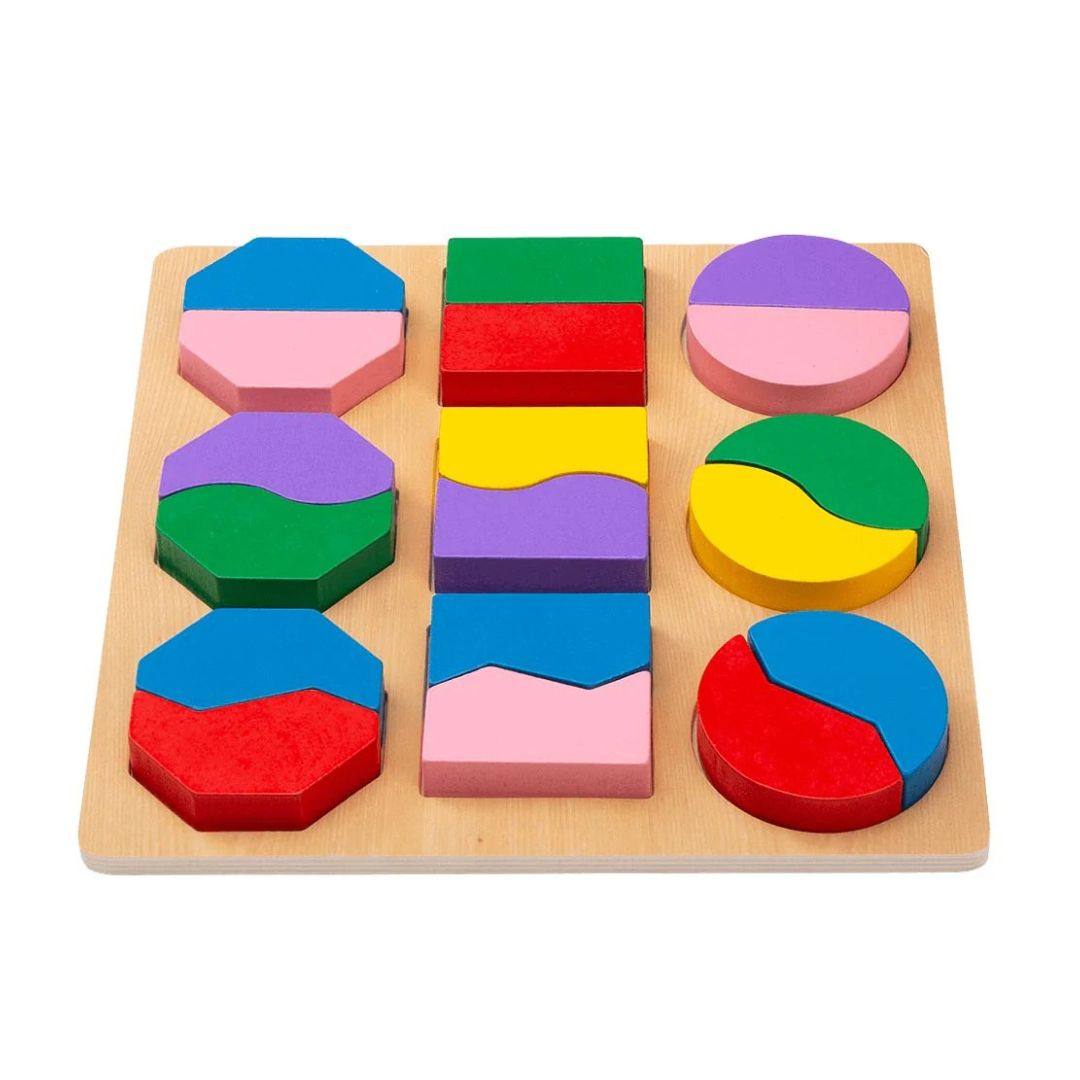 Wooden Shape Matching Board