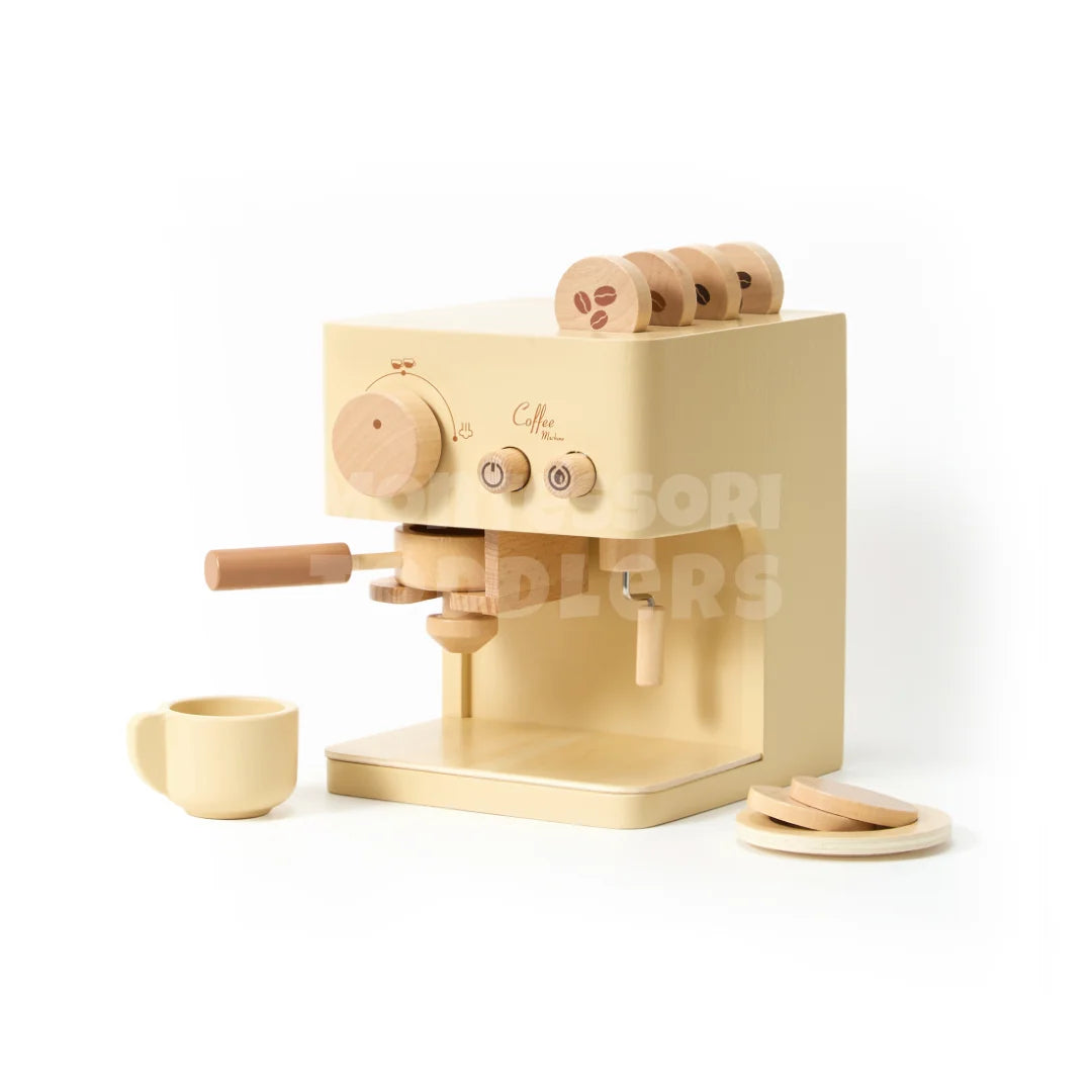 Toddlers Wooden Coffee Machine