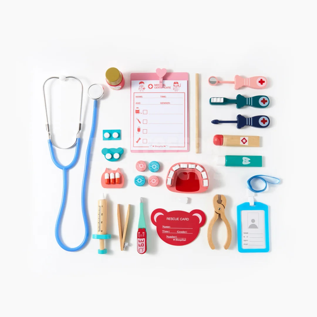 Toddlers Wooden Doctor Set