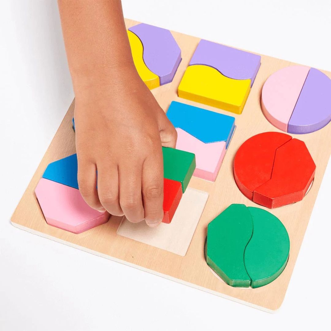 Wooden Shape Matching Board