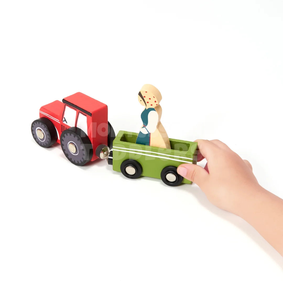 Toddlers Wooden Travel Farm