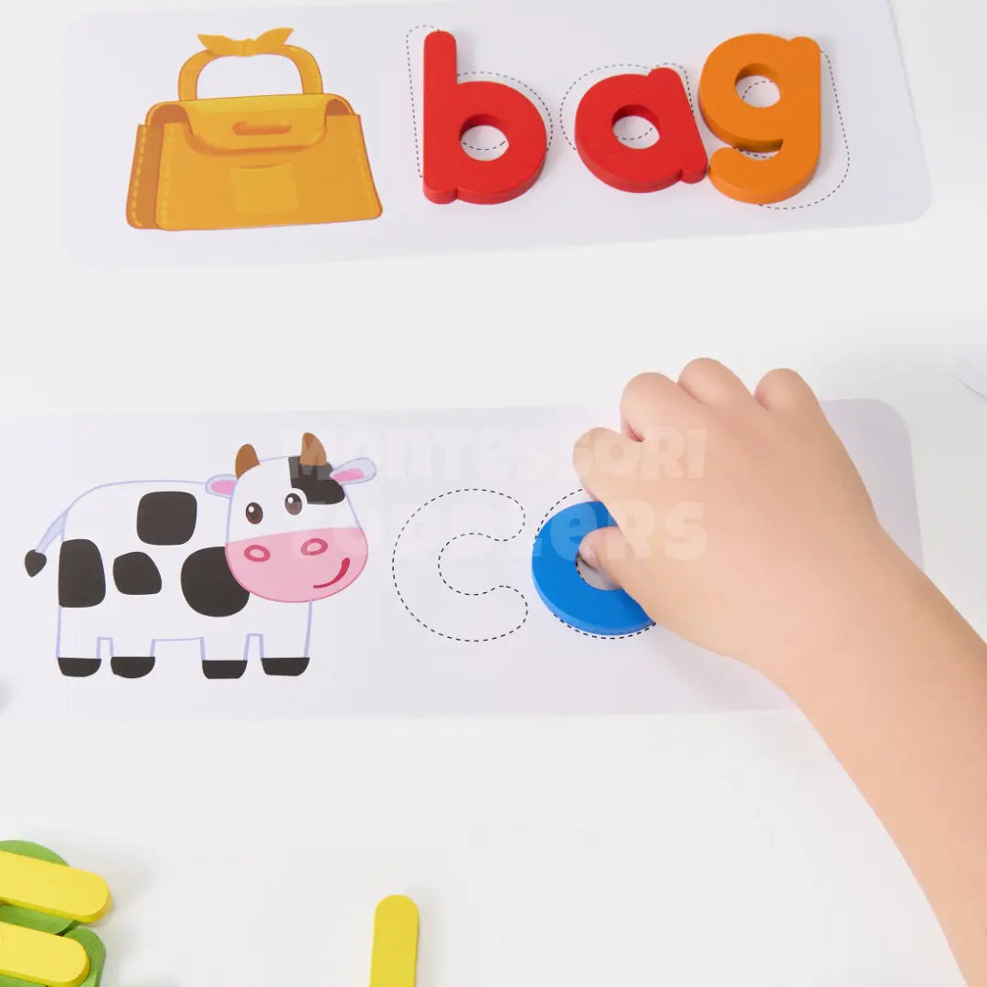 Toddlers Alphabet Puzzle - Staving begynner her!