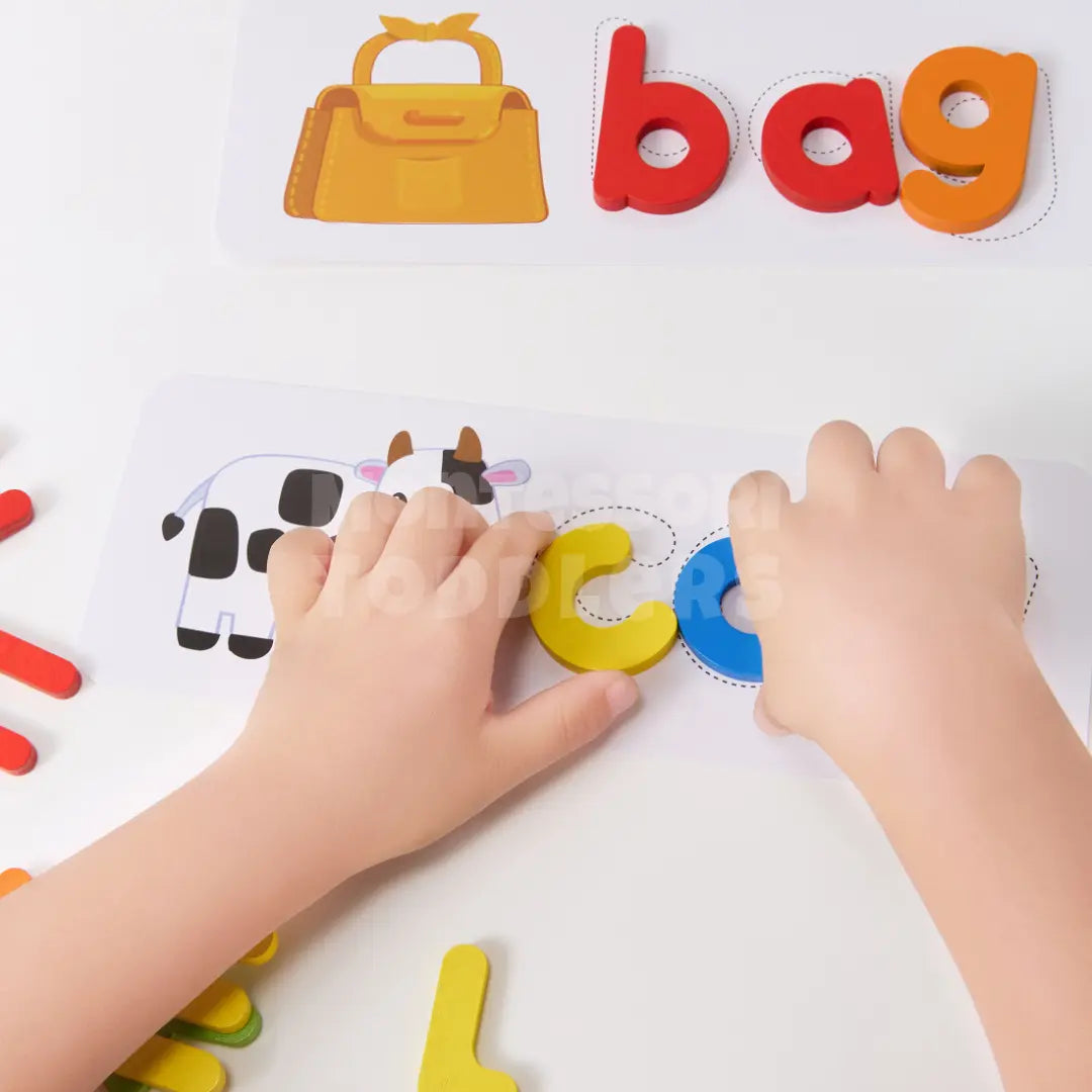 Toddlers Alphabet Puzzle - Staving begynner her!