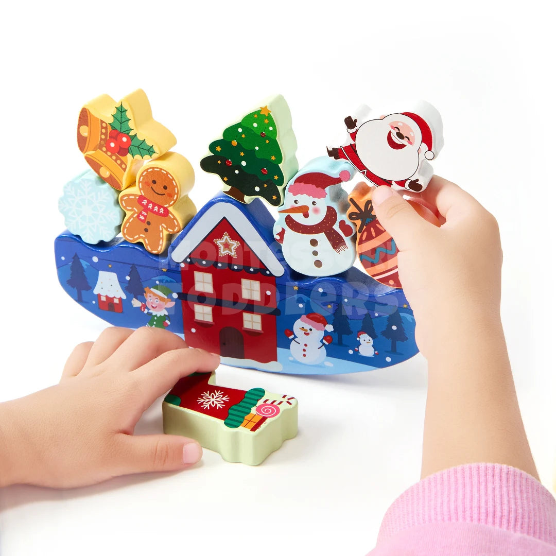 Toddlers Christmas Stacking Game