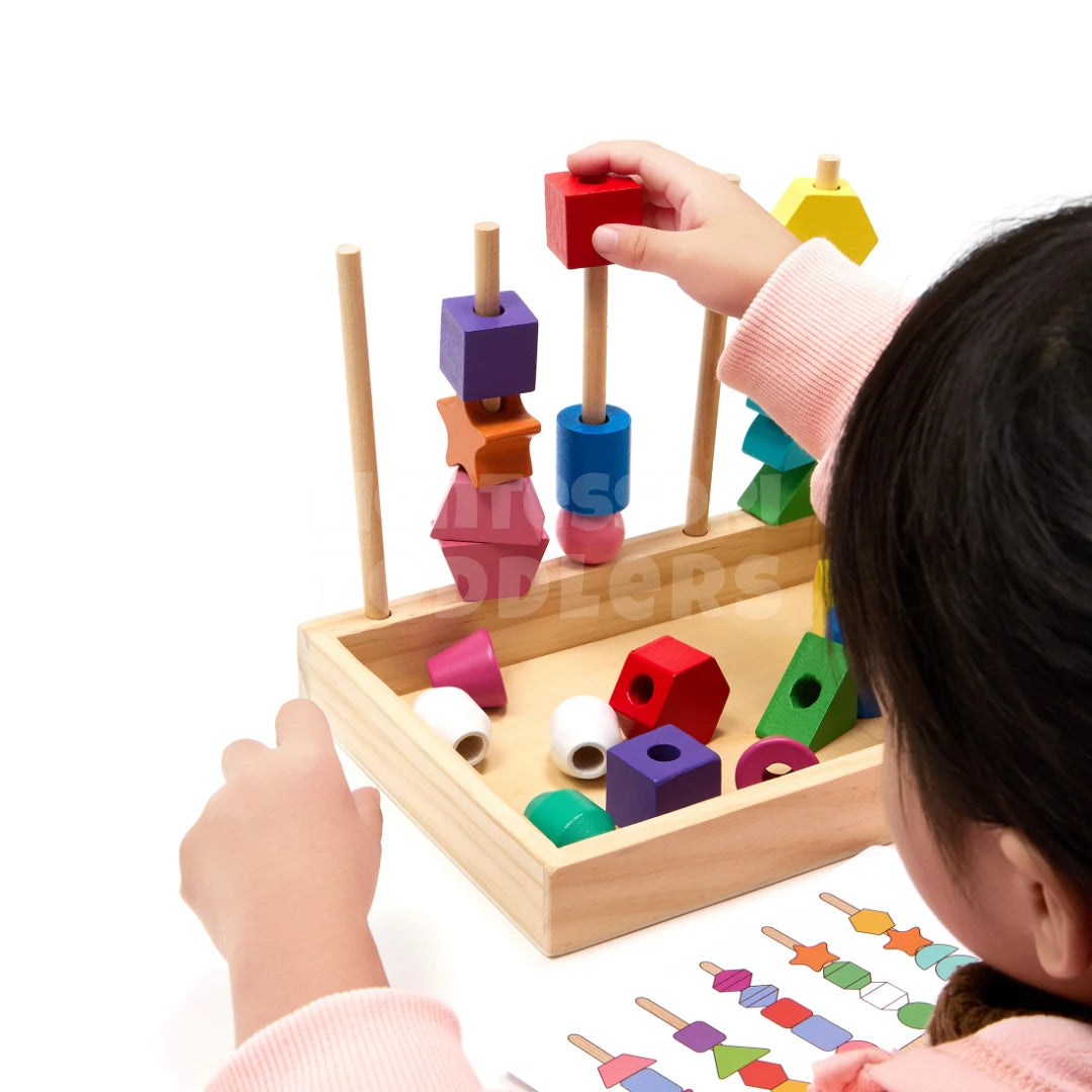 Toddlers Color Matching Blocks
