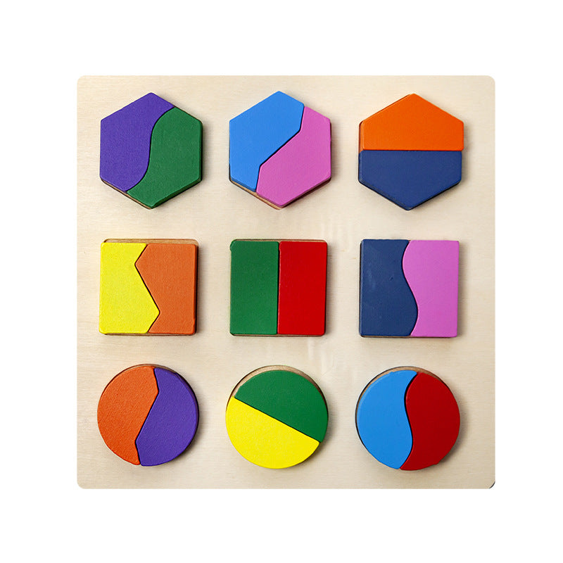 Wooden Shape Matching Board