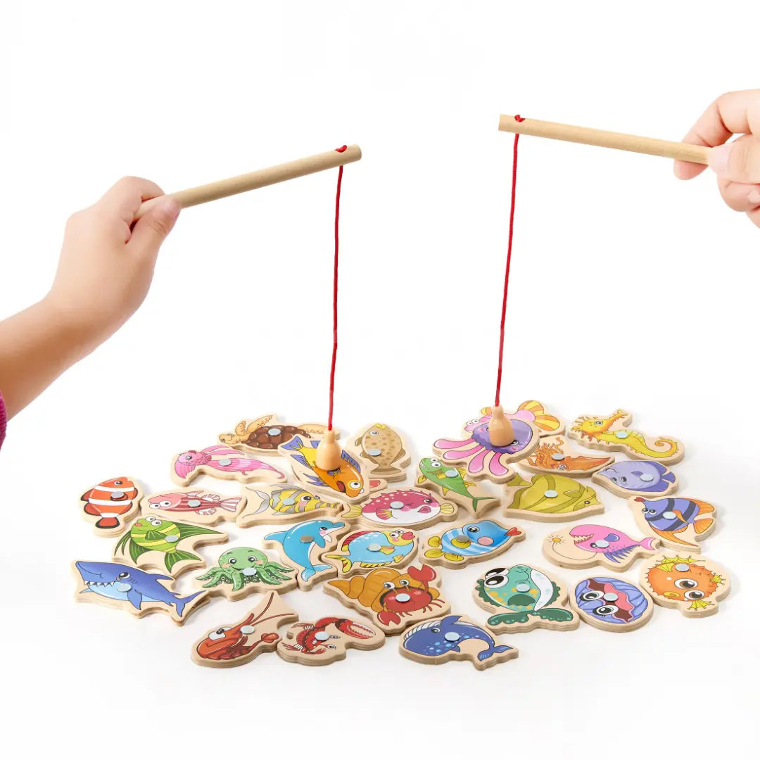 Toddlers Fishing Toy - Discovering and enjoying every catch!