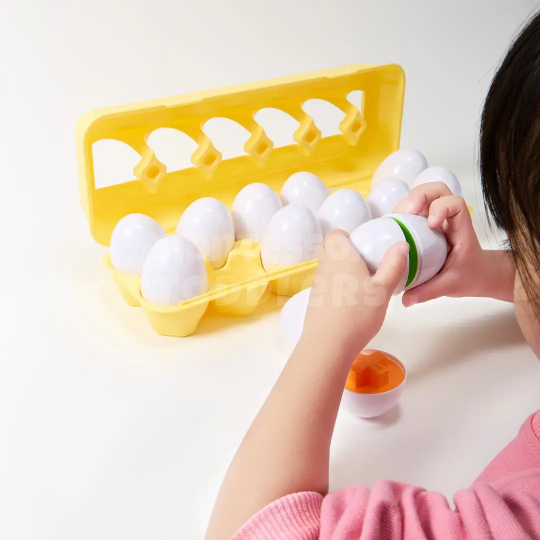 Toddlers Geometric Eggs
