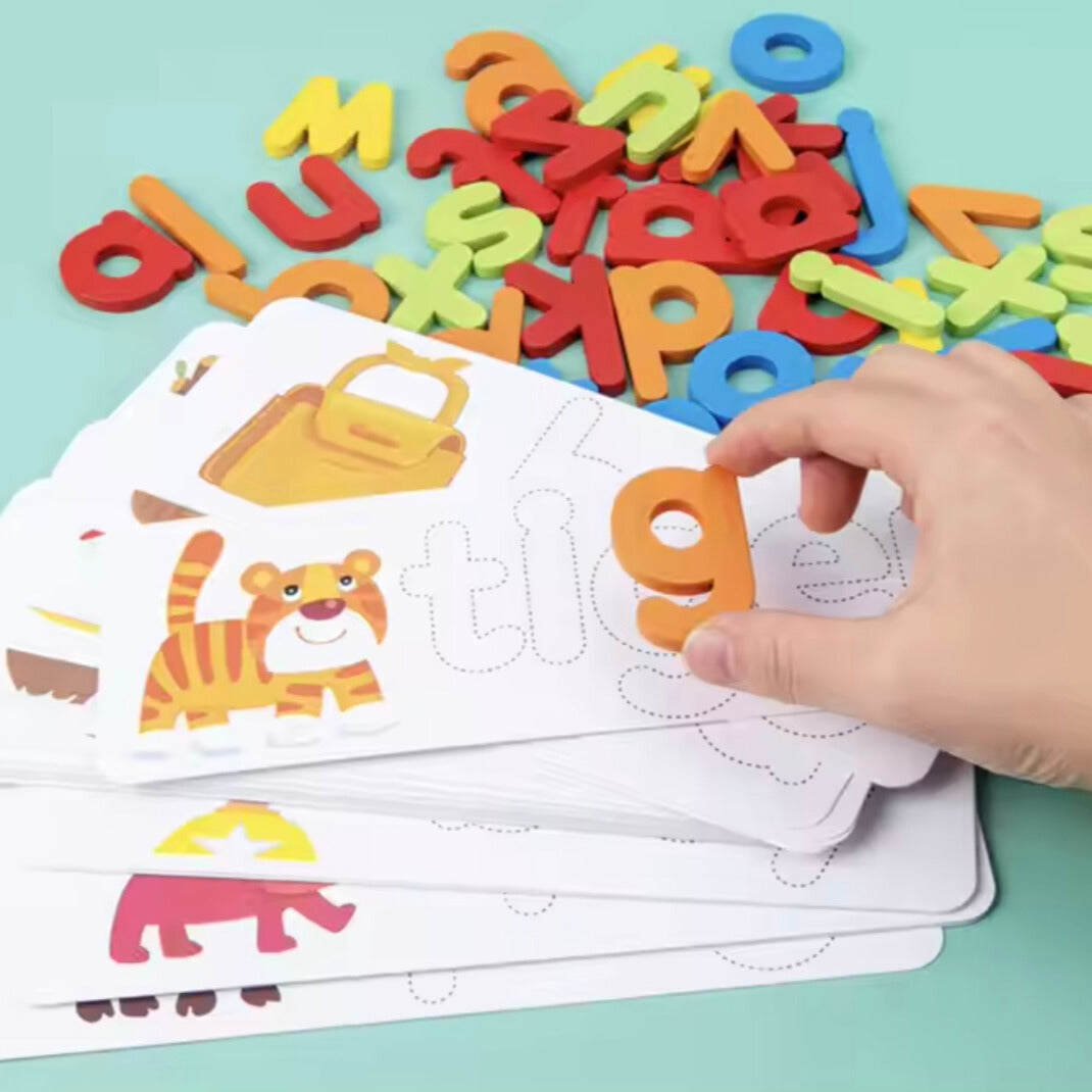 Toddlers Alphabet Puzzle - Bygg ditt barns ordförråd