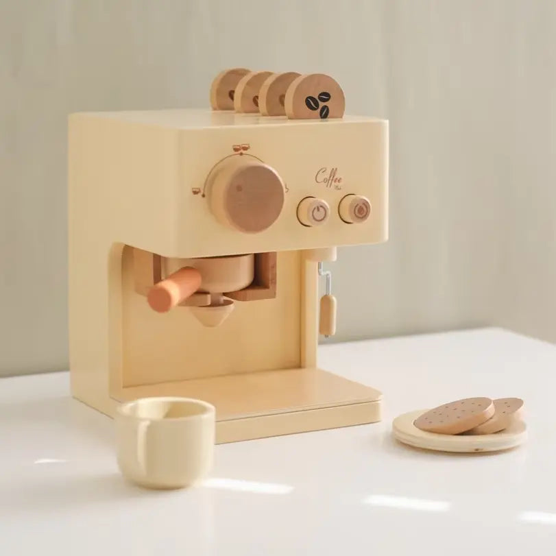 Toddlers Wooden Coffee Machine