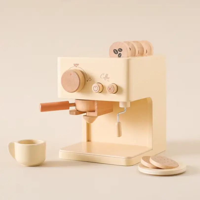 Toddlers Wooden Coffee Machine