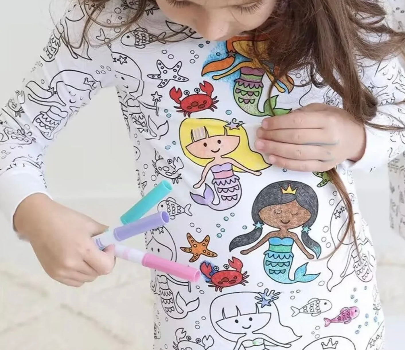 Toddlers Coloring Pajamas - Gjør leggetid til et fargerikt lerret for kreativitet