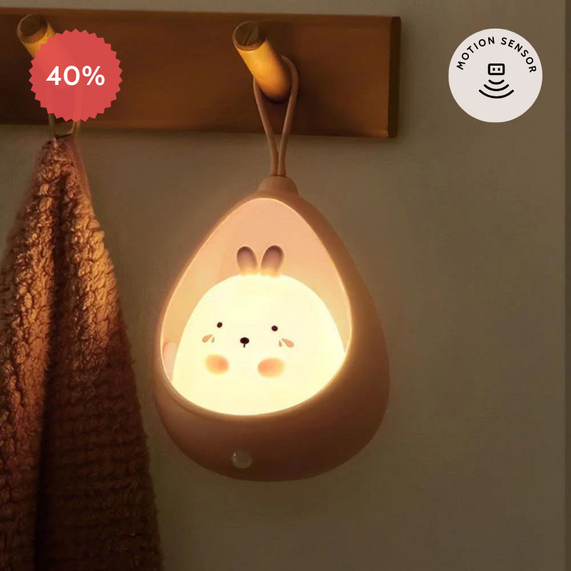 Toddlers Cozy Rabbit Night Light