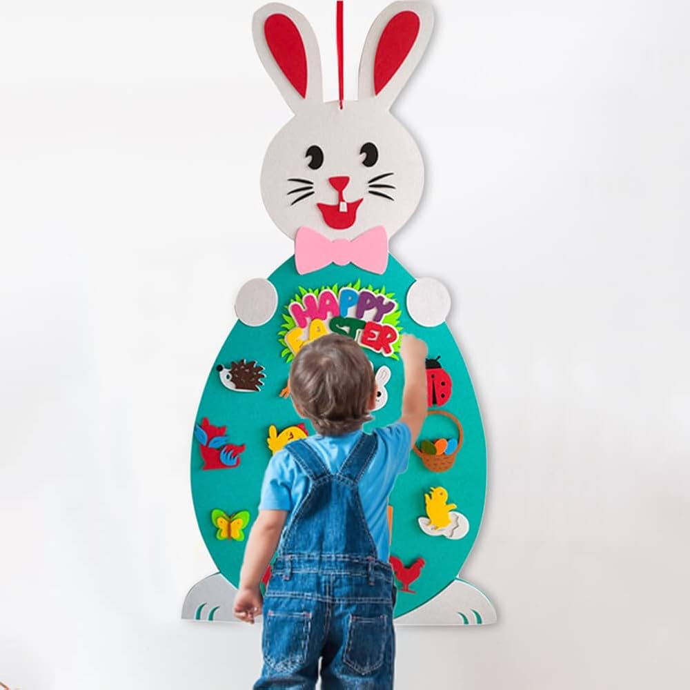 Toddlers Easter Felt Board - Create Festive Stories