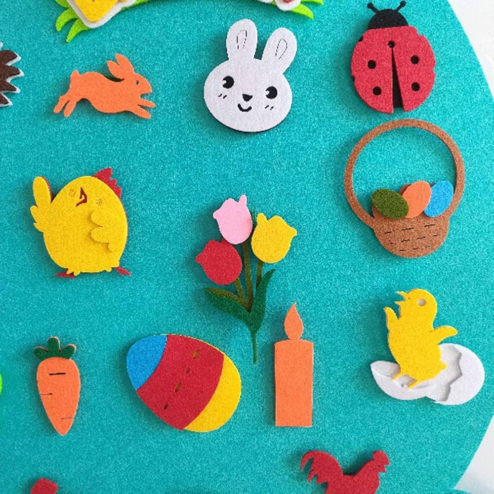 Toddlers Easter Felt Board - Create Festive Stories