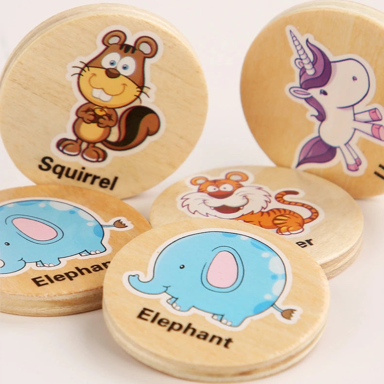 Toddlers Wooden Memory Chess