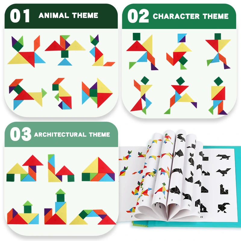 Toddlers Geometric Puzzle Book