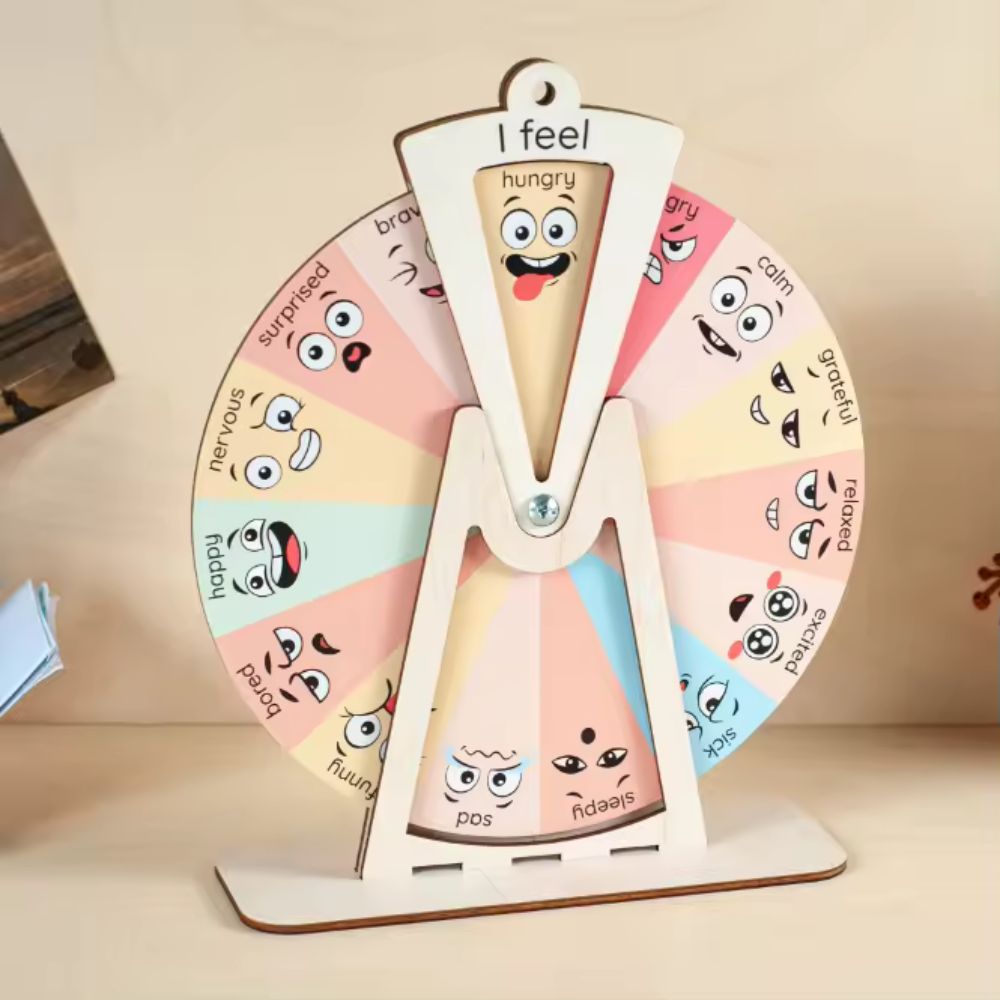 Toddlers Emotion Wheel - Hjelper barn med å forstå følelsene sine