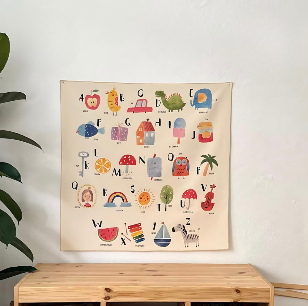 Toddlers Fabric Posters  – Choose your favourite!